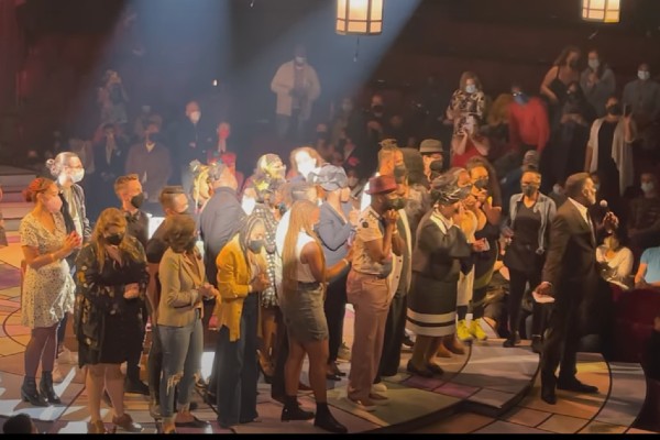 Norm Lewis Shouts Out Broadway Debuts at CHICKEN & BISCUITS First Preview