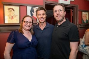 The Heart of Rock and Roll’s Huey Lewis Gets His Portrait On Sardi’s Wall